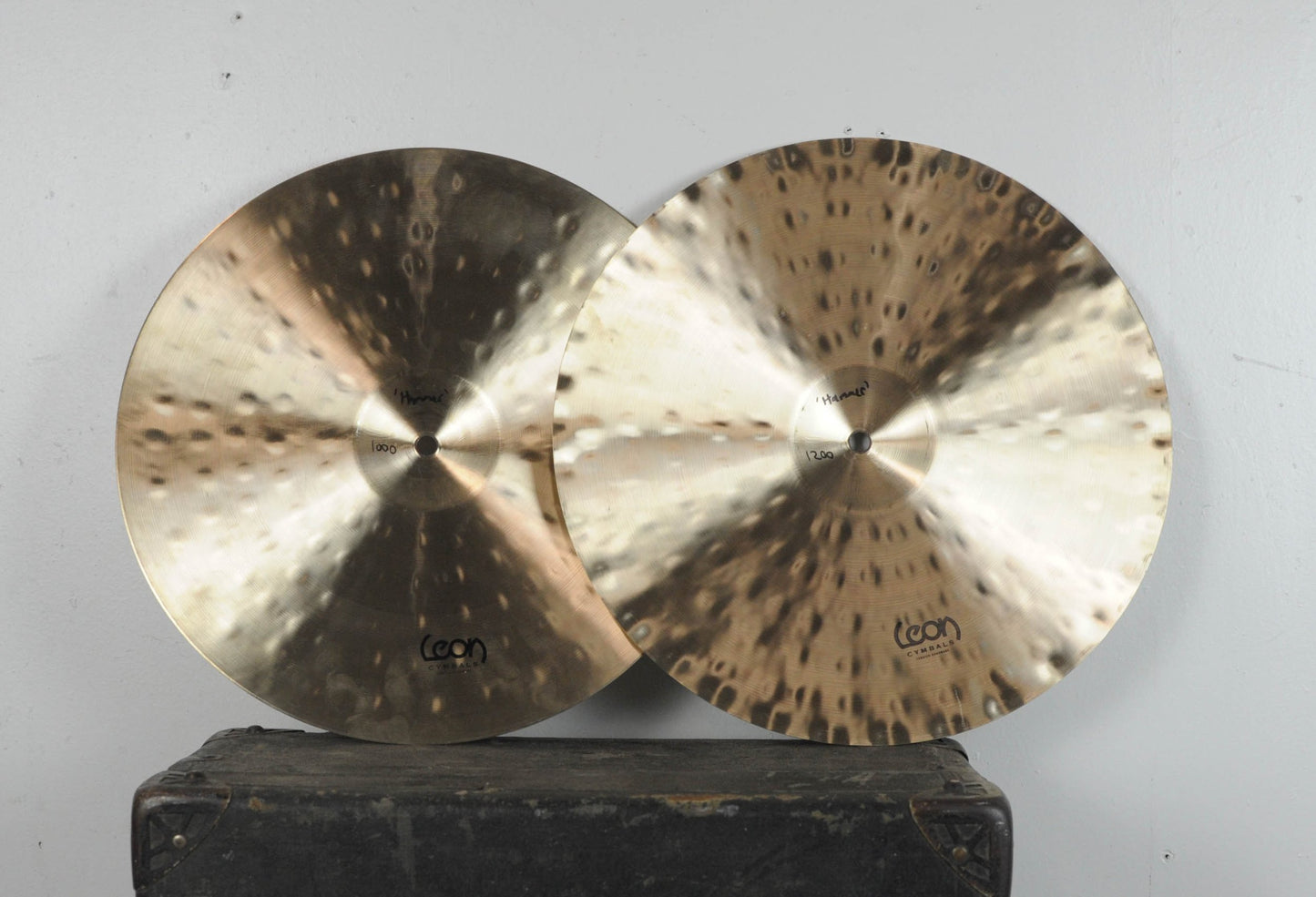 Leon 15" Hammer Hi Hat Cymbals 1000g 1200g