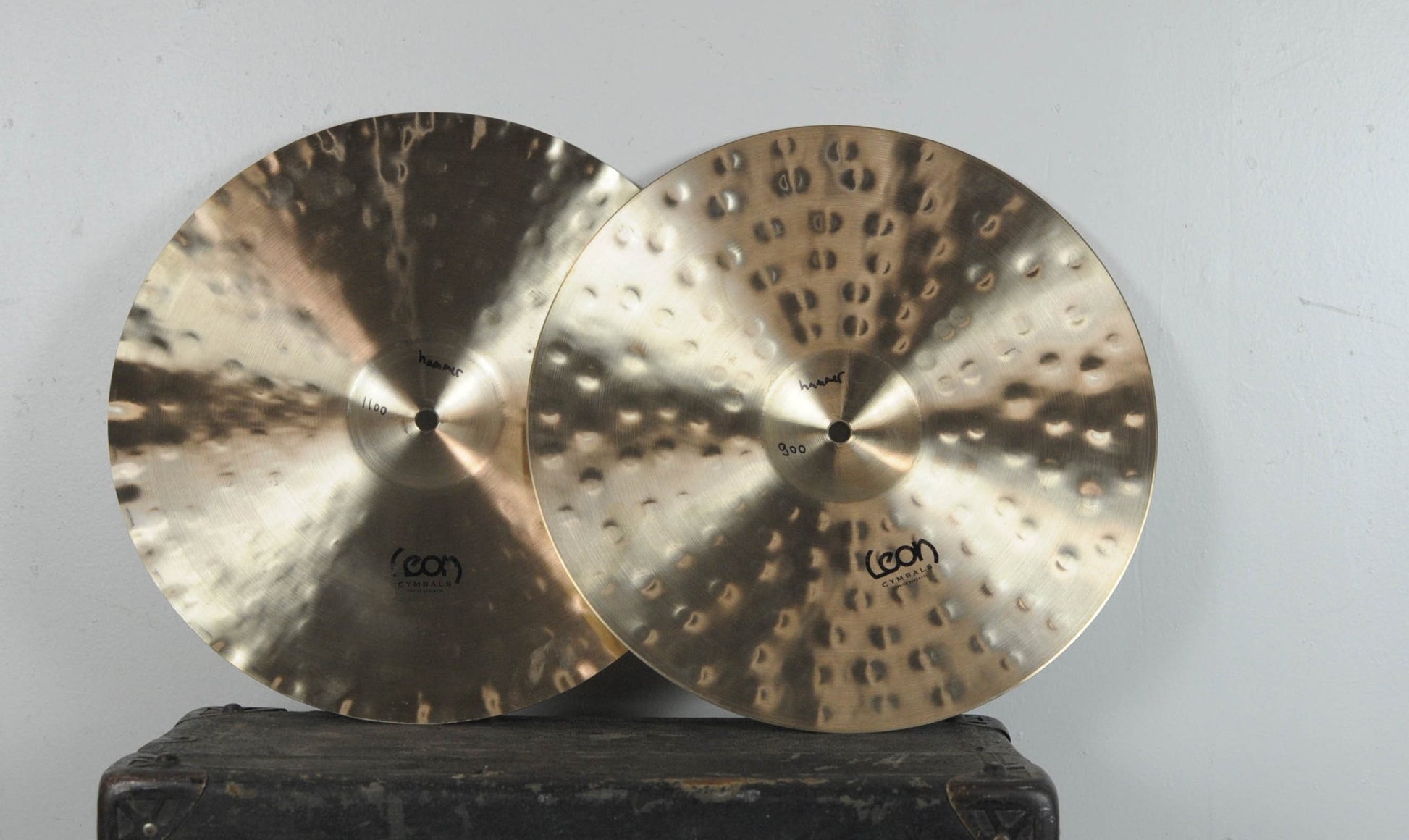 Leon 14" Hammer Hi Hat Cymbals 900g 1100g
