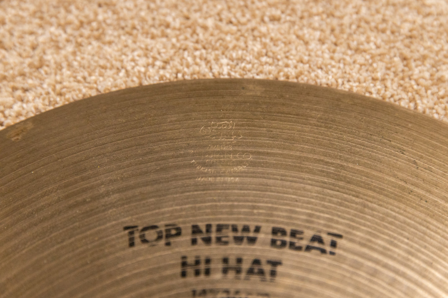 Zildjian 14" CO Stamp A New Beat Hi Hat Cymbals 1039g 1429g