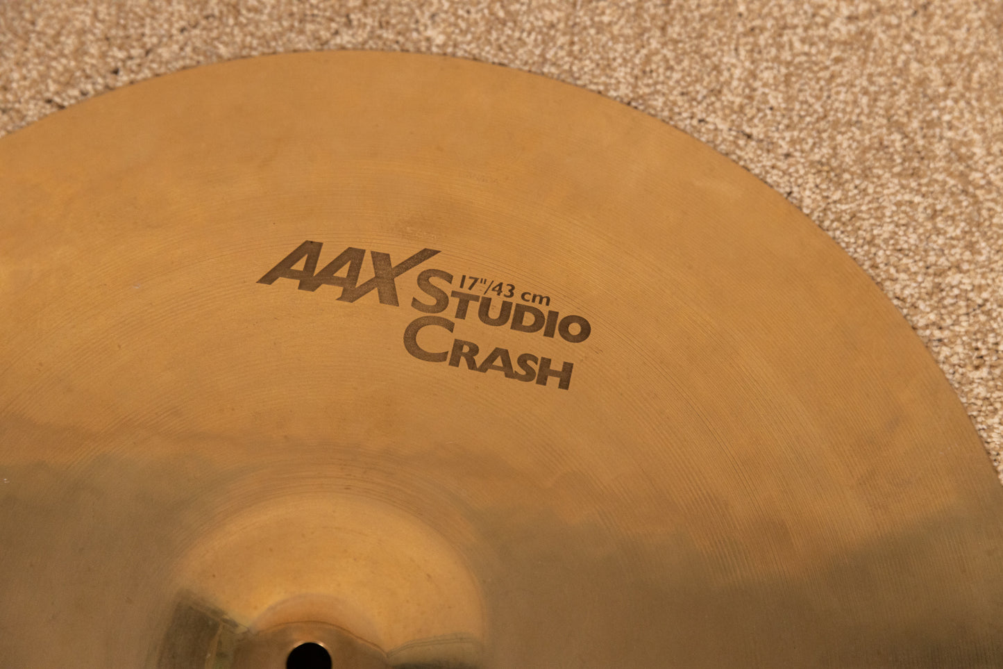 Sabian 17" AAX Studio Crash Cymbal 1128g