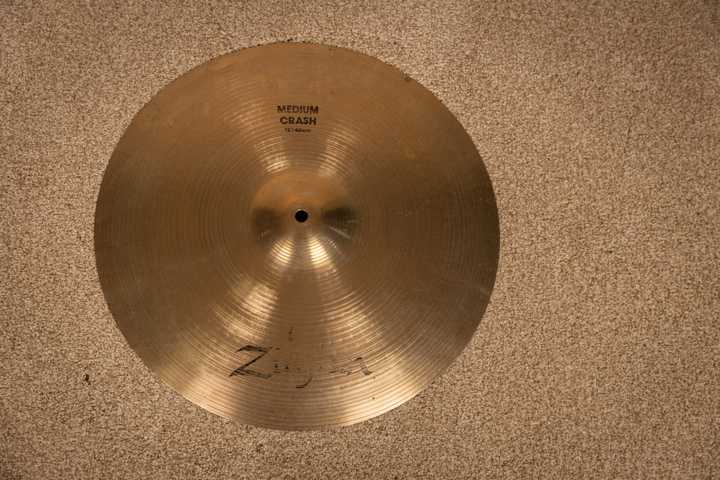 Zildjian 16" CO Stamp Medium Crash Cymbal 1173g