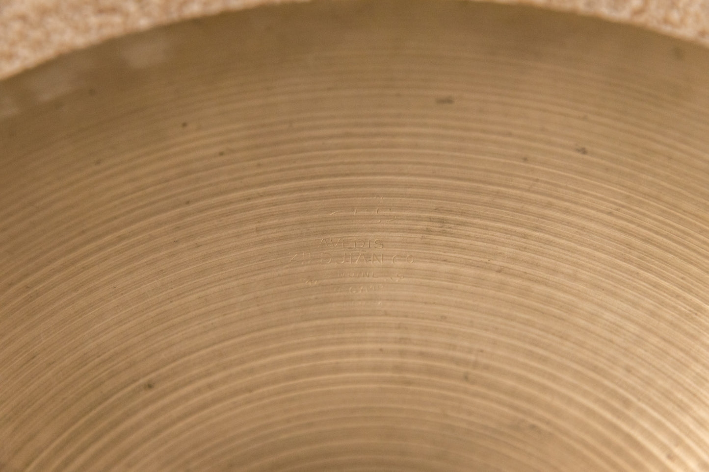 Vintage Zildjian 18" A Thin Stamp Crash Cymbal 1304g