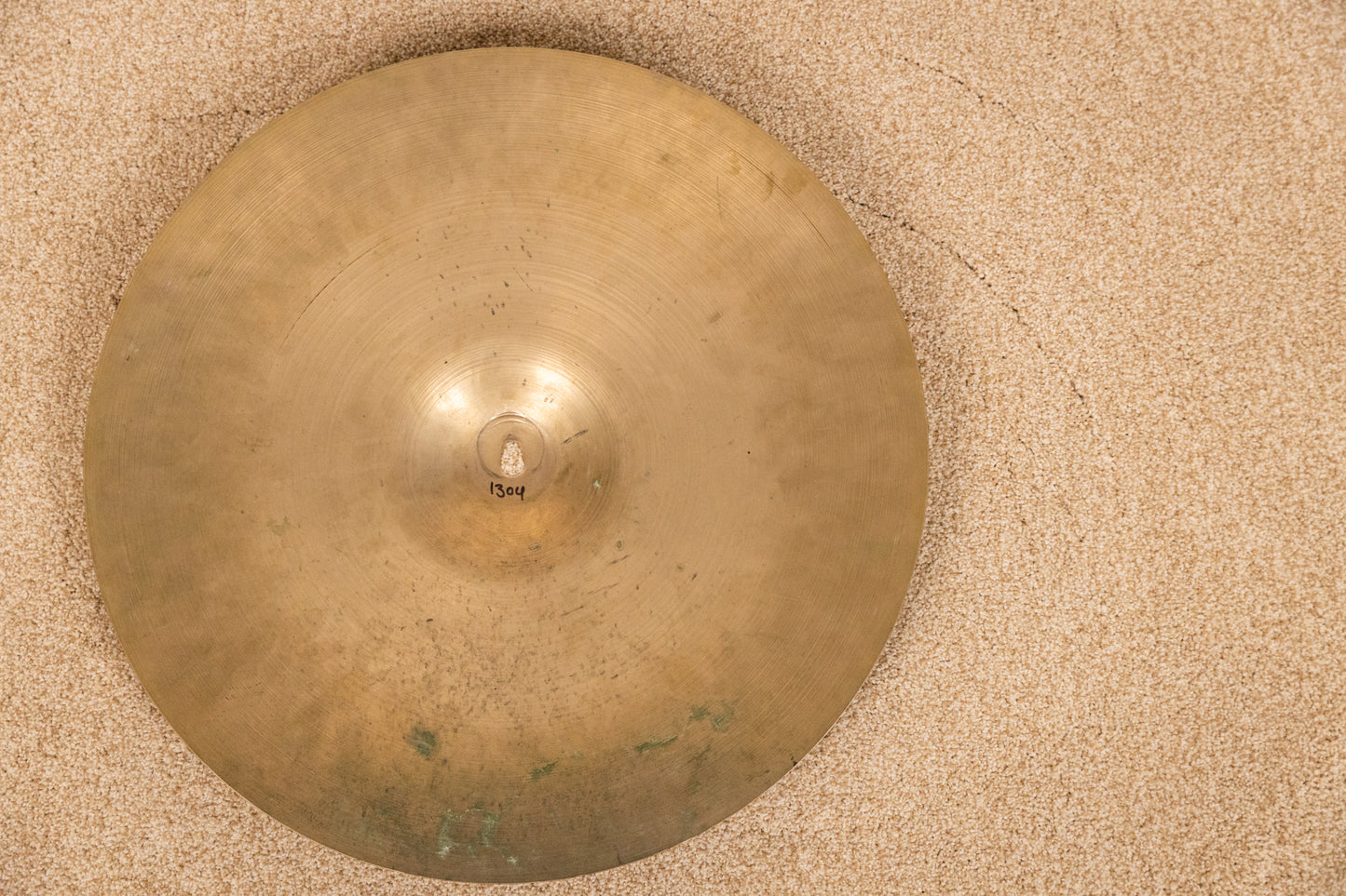 Vintage Zildjian 18" A Thin Stamp Crash Cymbal 1304g