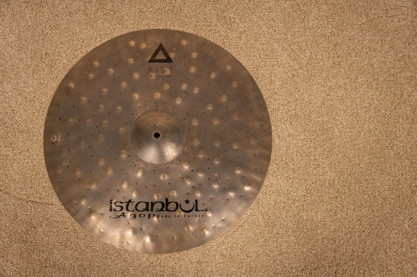 Istanbul Agop 20" Xist Dry Dark Crash Cymbal 1398g