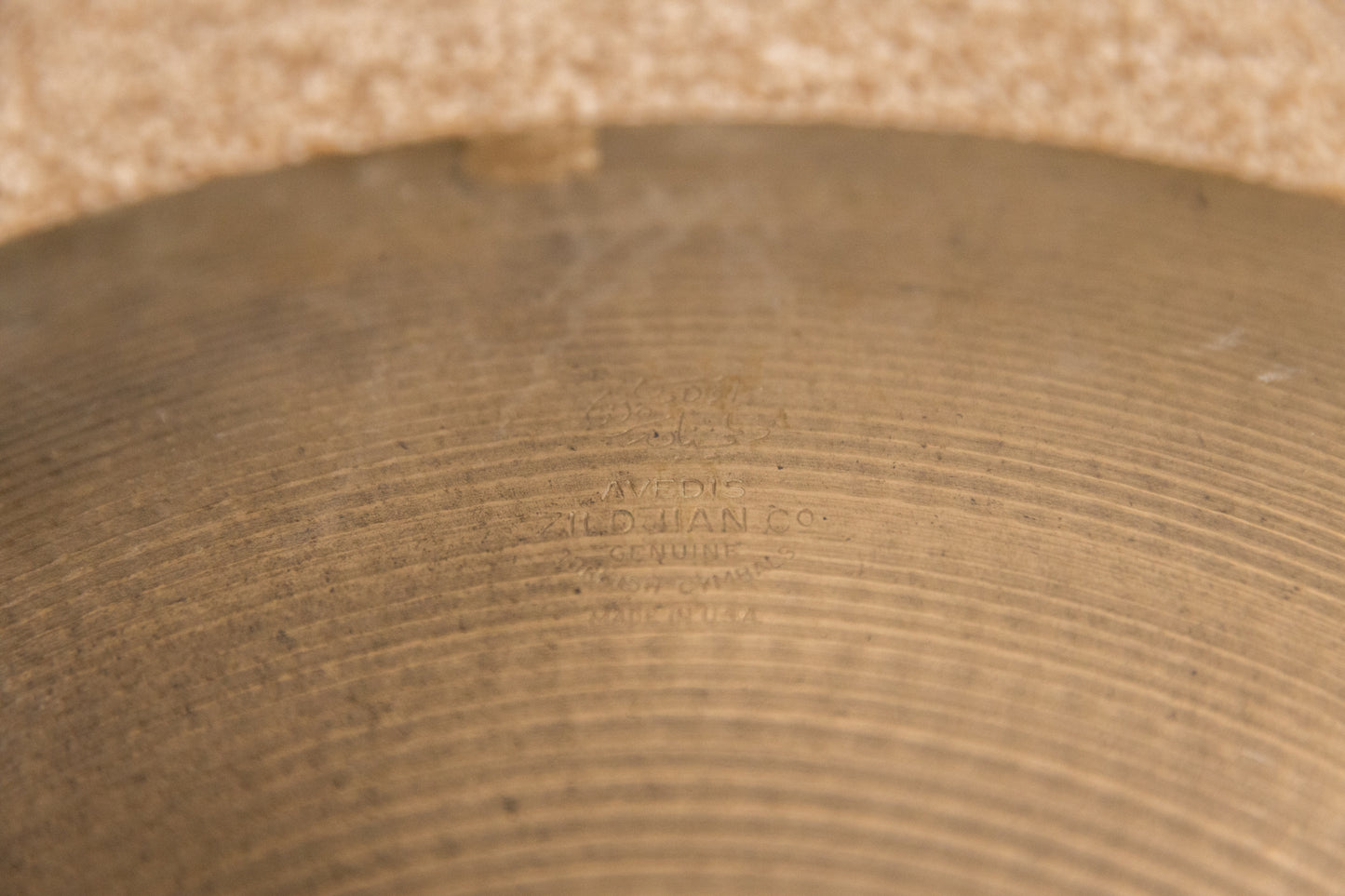 1960s Zildjian 18" A Crash Cymbal 1957g