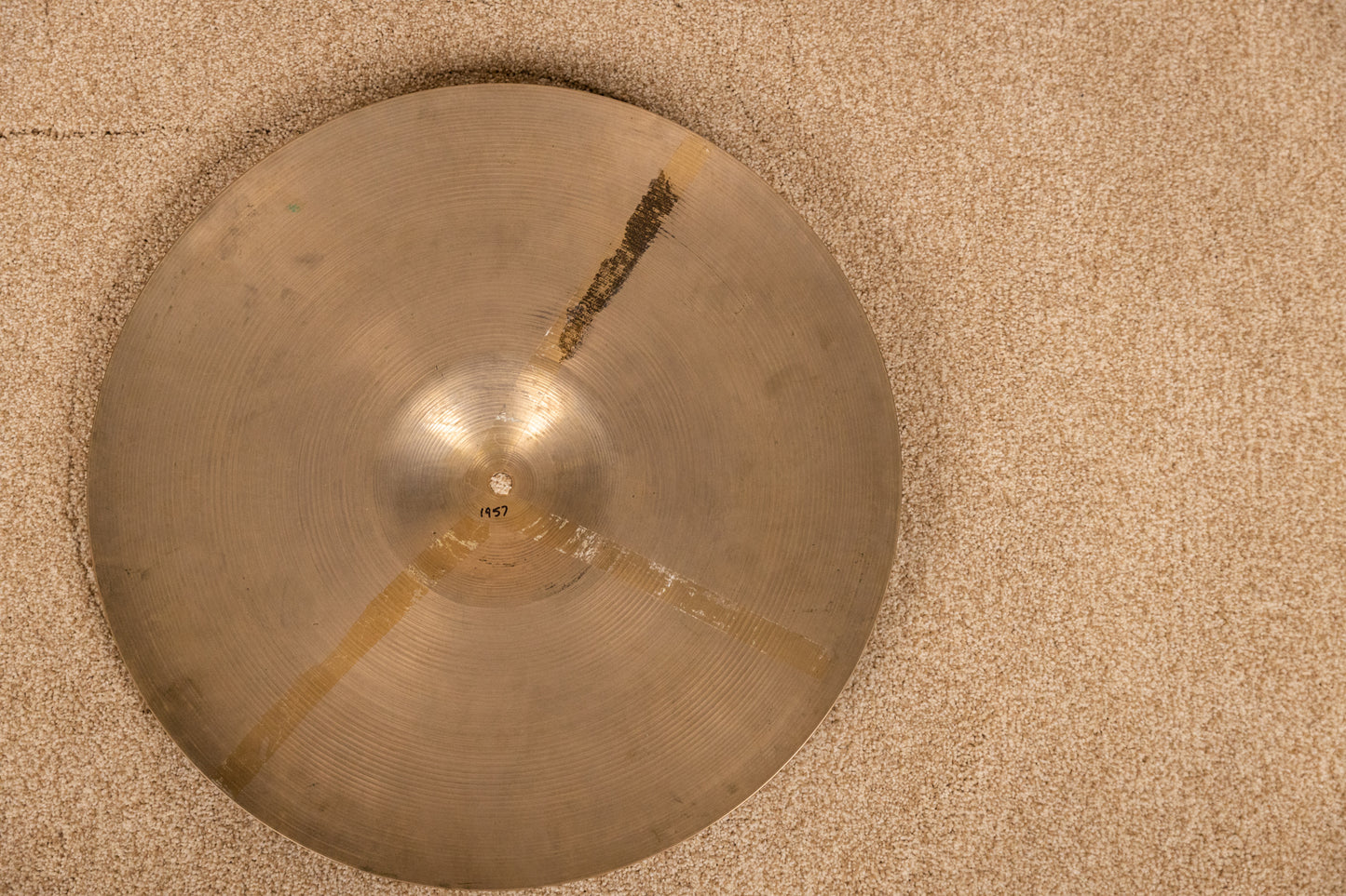 1960s Zildjian 18" A Crash Cymbal 1957g