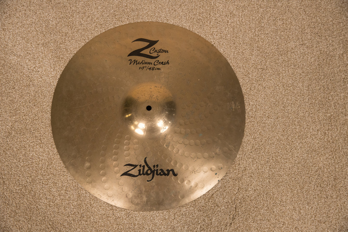 Zildjian 19" Z Custom Medium Crash Cymbal 1990g