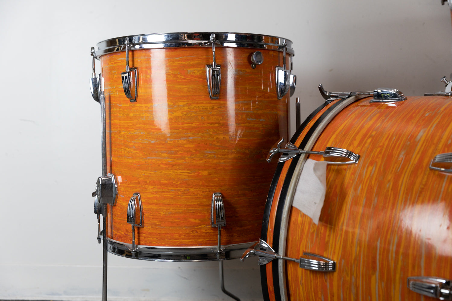 Ludwig \Super Classic\ Mod Orange z lat 60. XX wLudwig \Super Classic\ Mod Orange z lat 60. XX w  