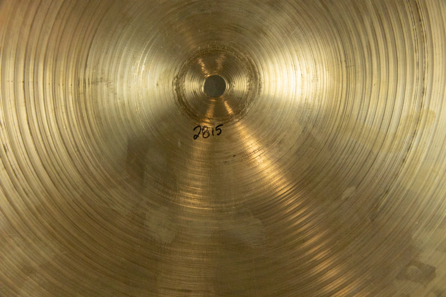 1960s Zildjian A 20" Ride Cymbal 2815g