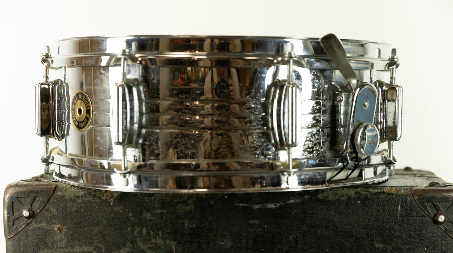 Vintage US Mercury 5x14 Steel Snare Drum