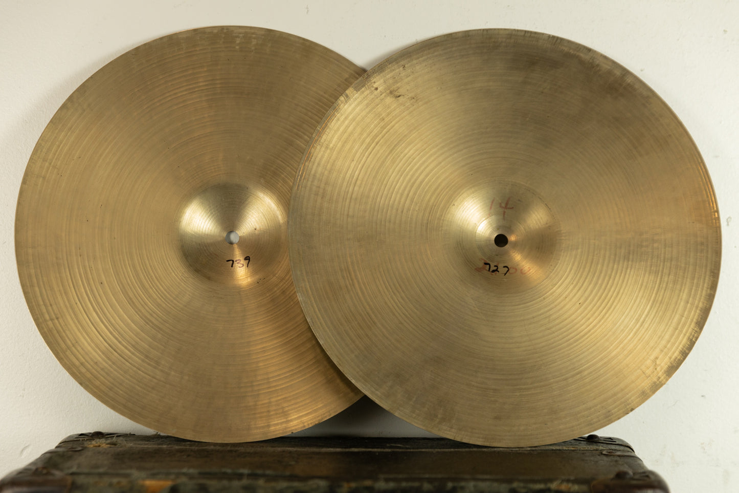 Zildjian A 15" New Beat Hi Hat Cymbals 1331g 1546g