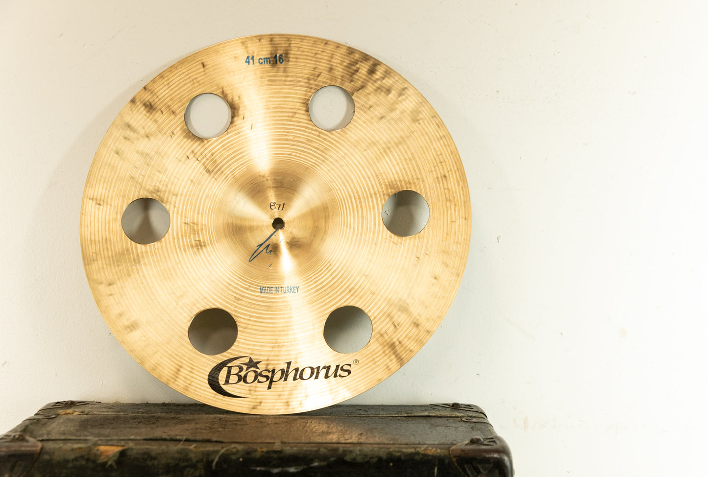 Bosphorus Cymbals 16" Traditional FX 6 Hole Crash Cymbal 871g