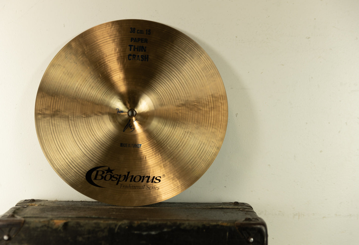 Bosphorus 15" Traditional Paper Thin Crash Cymbal 700g