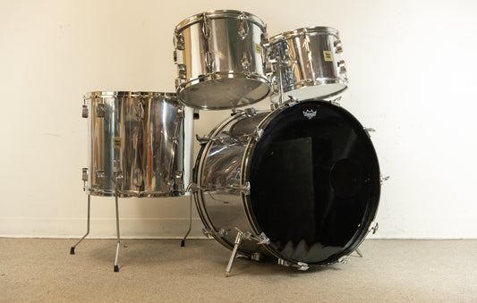 1970s Fibes "Mark II" Chrome Drum Set