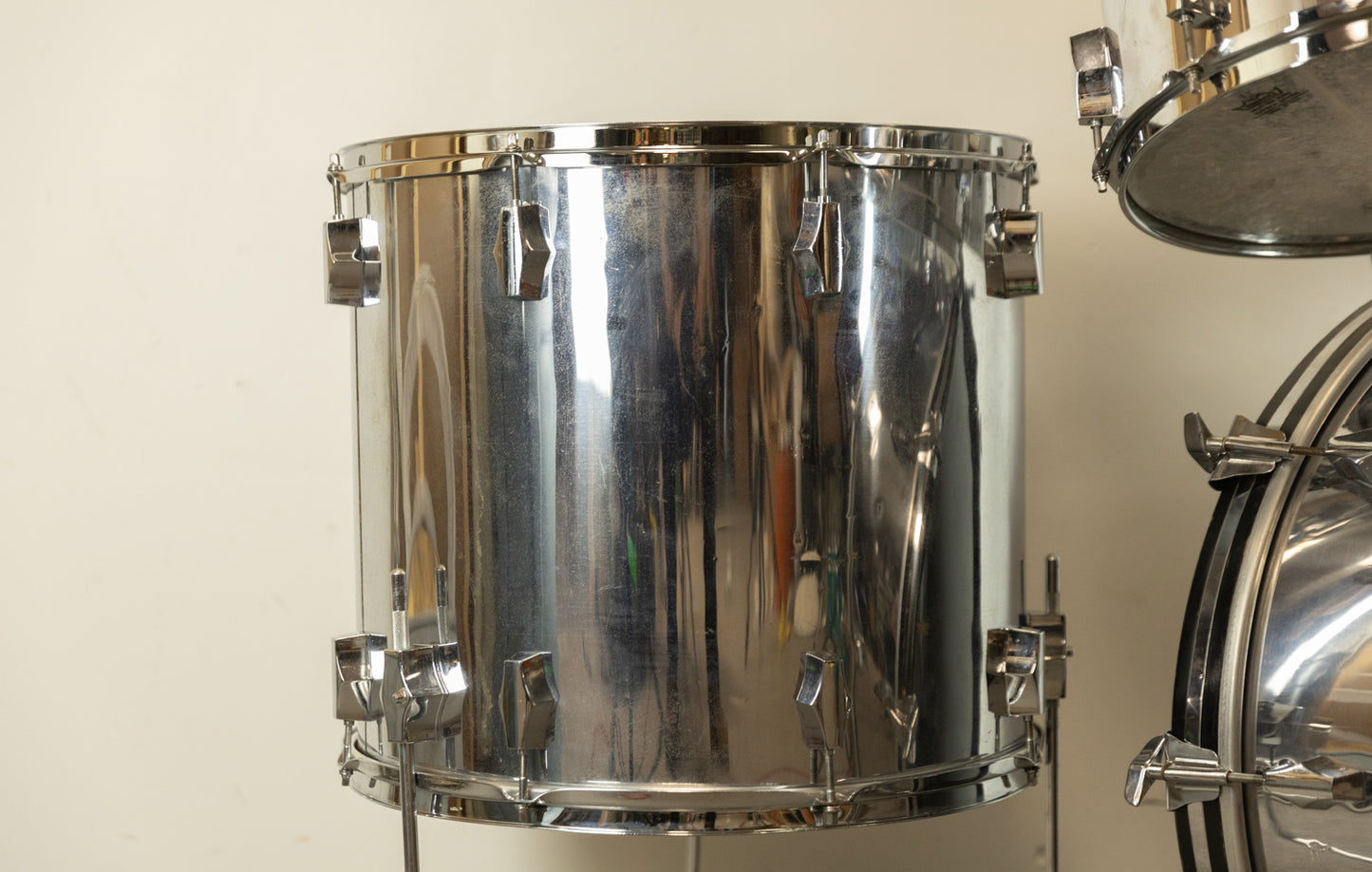 1970s Fibes "Mark II" Chrome Drum Set