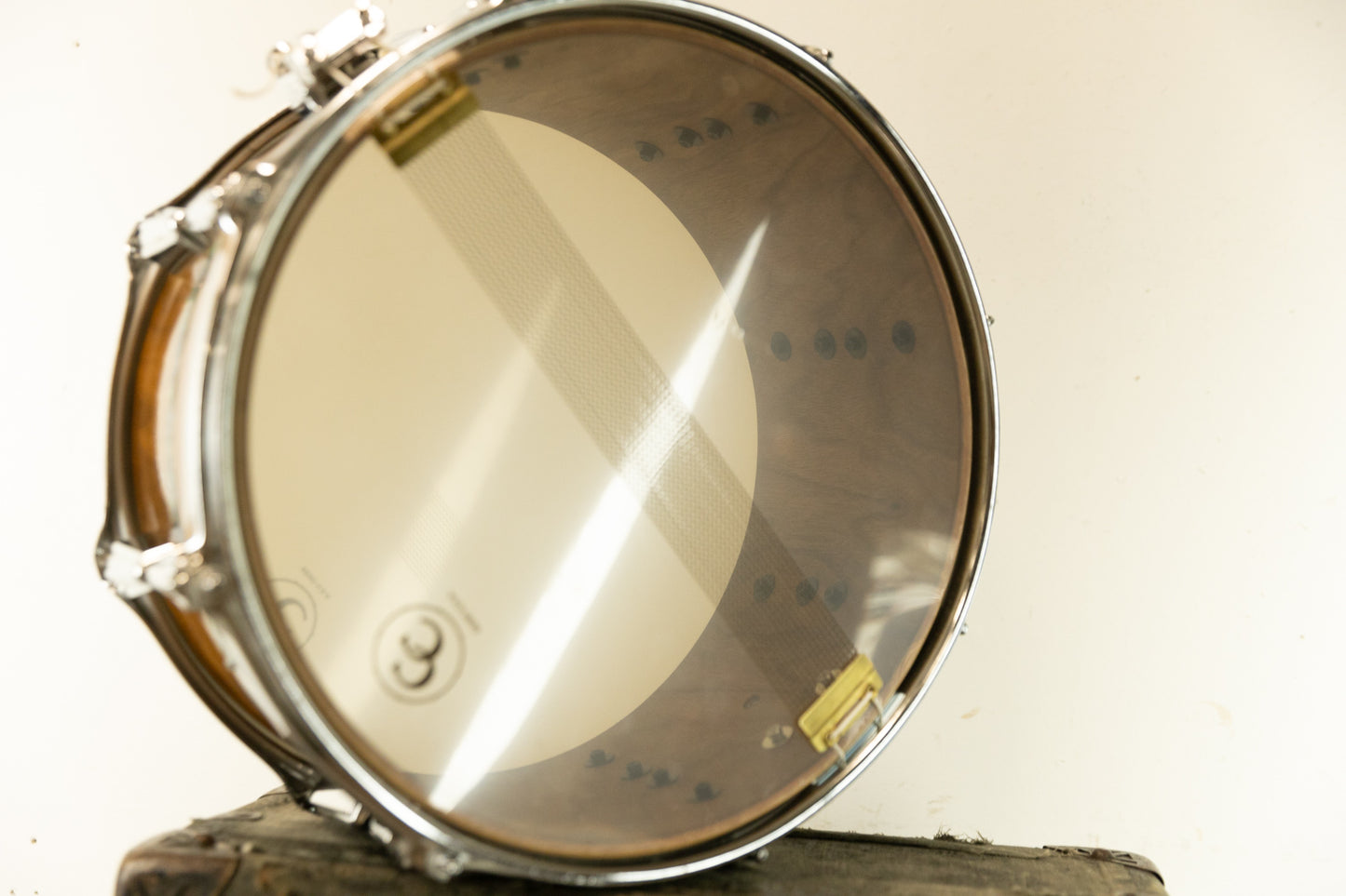 C&C Drum Co. 6.5x14 Maple Abalone Snare Drum