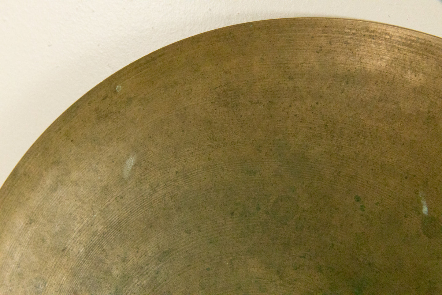 1960s Zildjian A 15" Hi Hat Cymbal 1392g