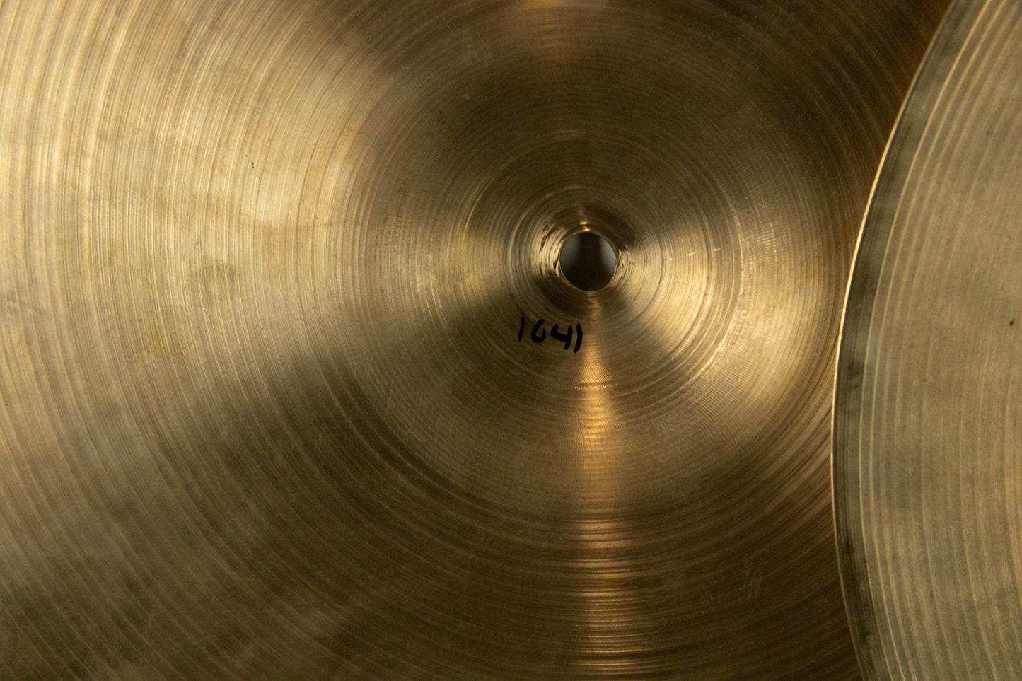1960s Zildjian A 15" New Beat Hi Hat Cymbals 1041g 1409g