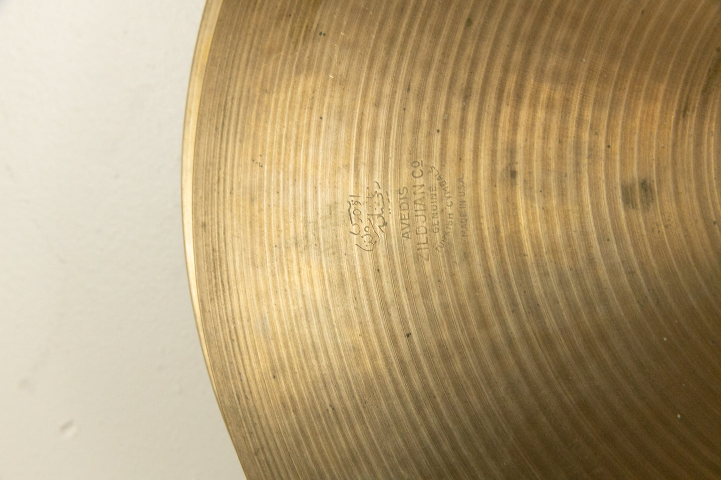 1960s Zildjian A 15" New Beat Hi Hat Cymbals 1041g 1409g