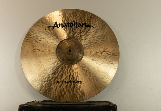 Anatolian 22" Emotion Custom Ride Cymbal 2748g