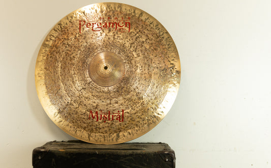 Pergamon 22" Mistral Ride Cymbal 2361g