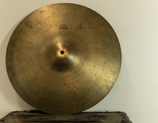 Vintage Zildjian A 18" Hollow Logo Crash Cymbal 1336g