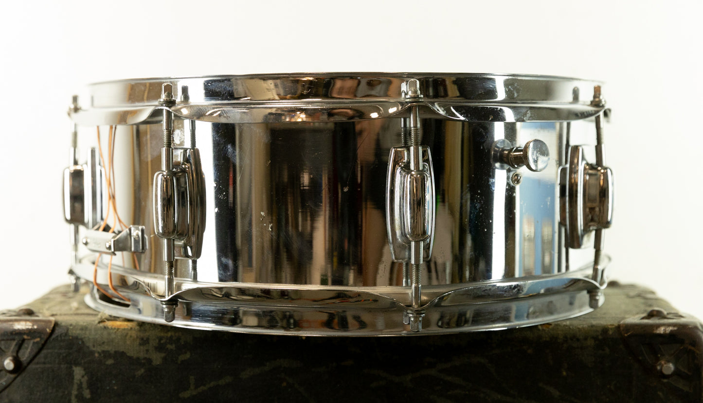 Vintage Ludwig 5x14 Chrome Standard Snare Drum