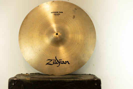 1982-1992 Zildjian A 18" Medium Thin Crash Cymbal 1542g