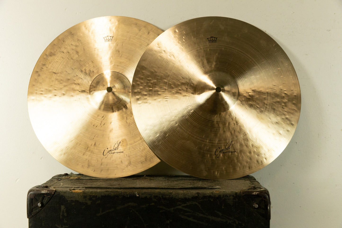 Cymbal Craftsman 15" Hi Hat Cymbals 1088g 1461g