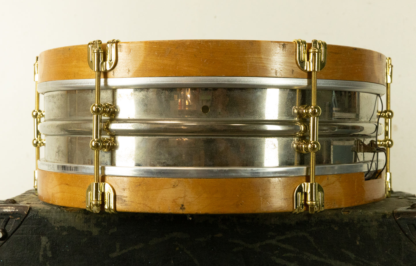 1920s Ludwig 4x14 NOB Dance Model Snare Drum