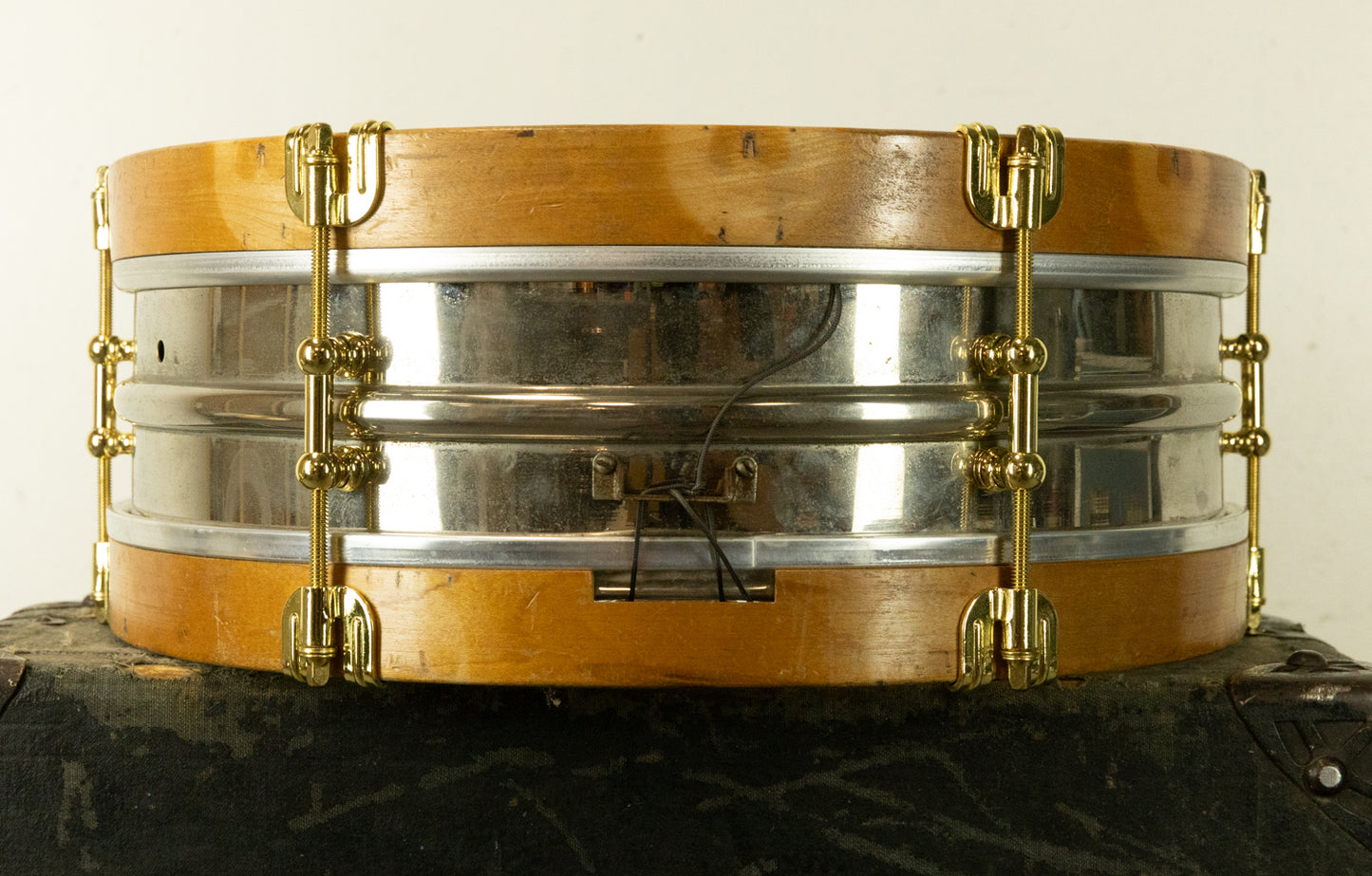 1920s Ludwig 4x14 NOB Dance Model Snare Drum