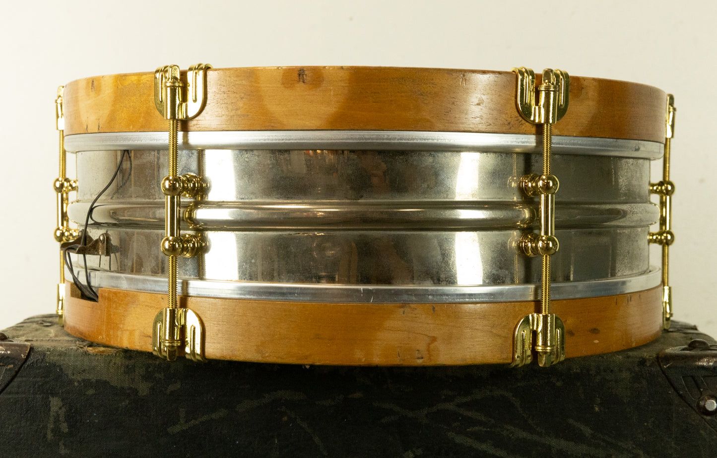 1920s Ludwig 4x14 NOB Dance Model Snare Drum