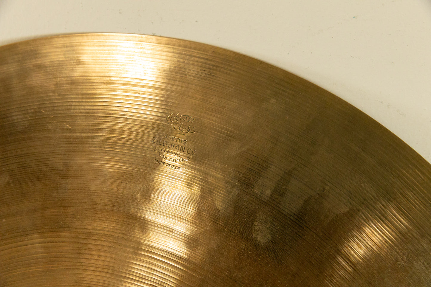 1960s Zildjian A 22" Ride Cymbal 2802g