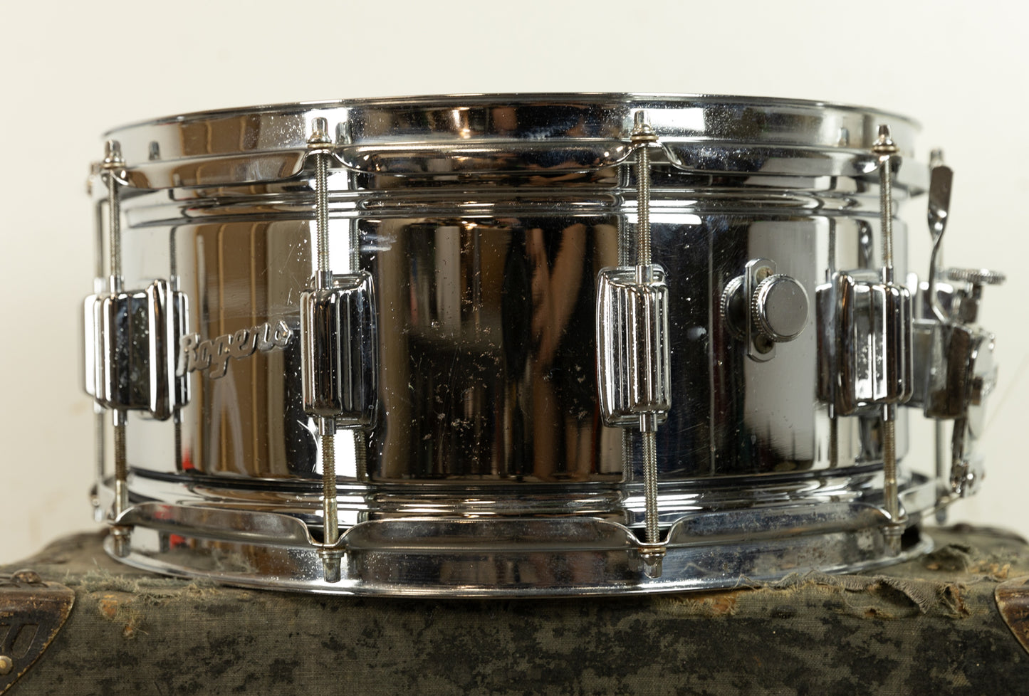 1970s Rogers 6.5x14 SuperTen Snare Drum