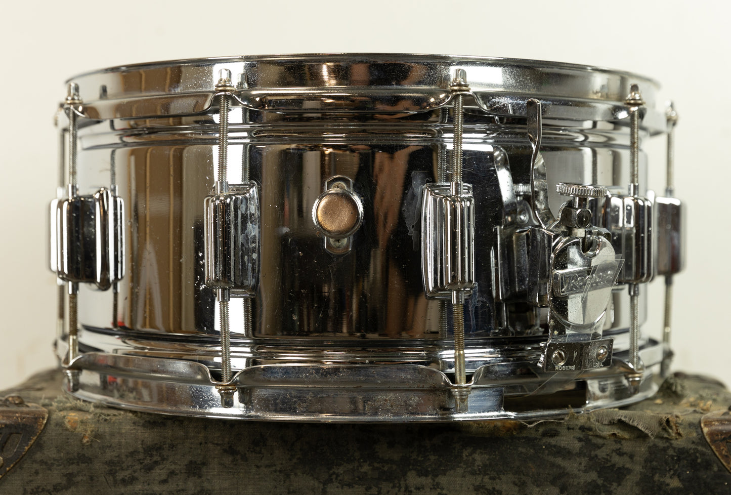 1970s Rogers 6.5x14 SuperTen Snare Drum