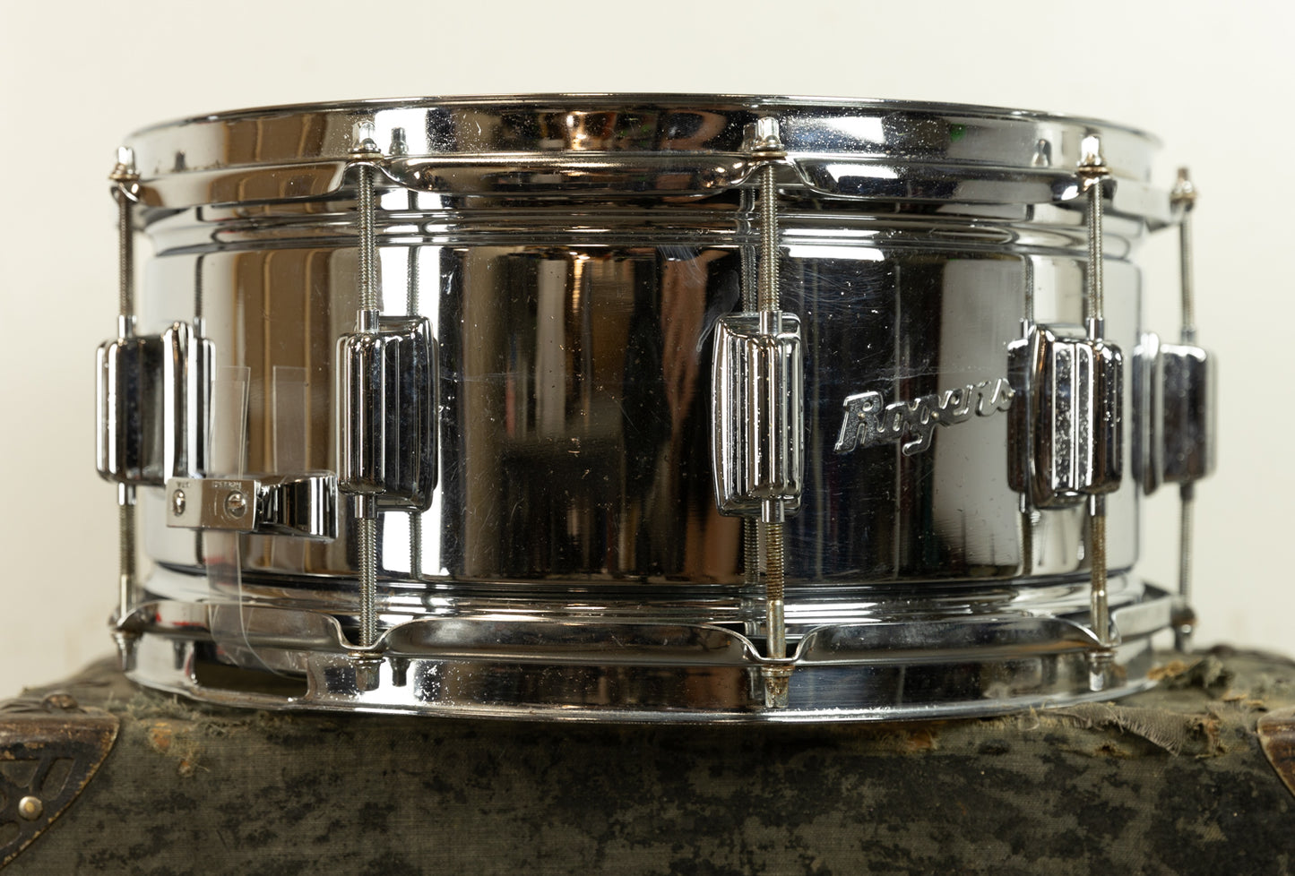 1970s Rogers 6.5x14 SuperTen Snare Drum