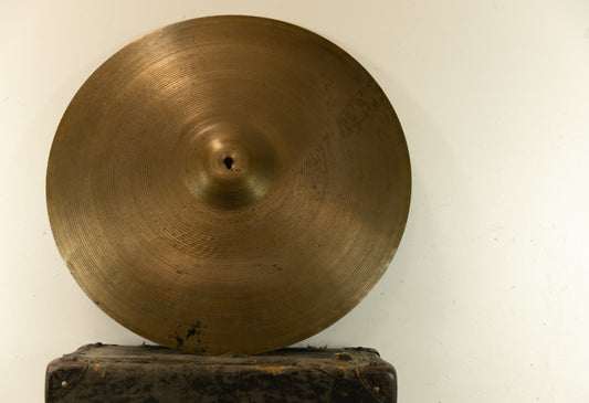 1960s Zildjian A 22" Ride Cymbal 3266g