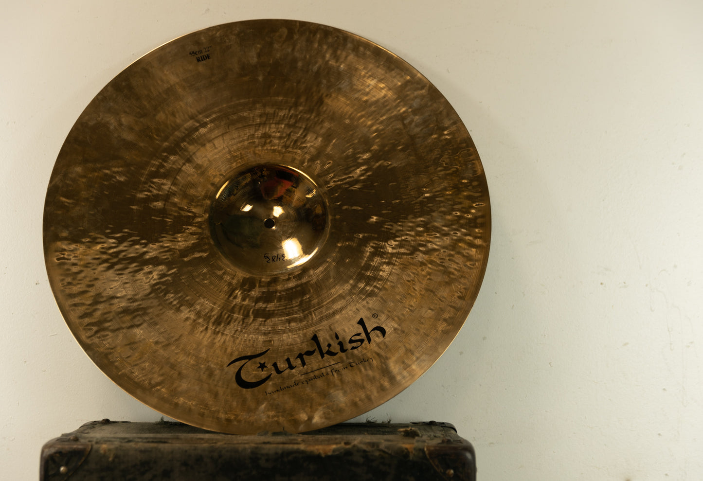 Turkish 22" Studio Ride Cymbal 3483g