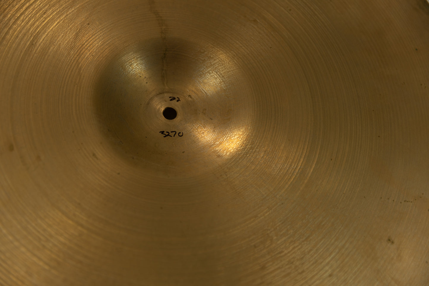 1960s Zildjian A 22" Ride Cymbal 3270g