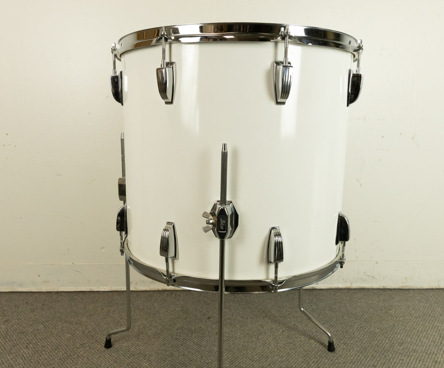 1970s Ludwig White Cortex Quadraplus Drum Set