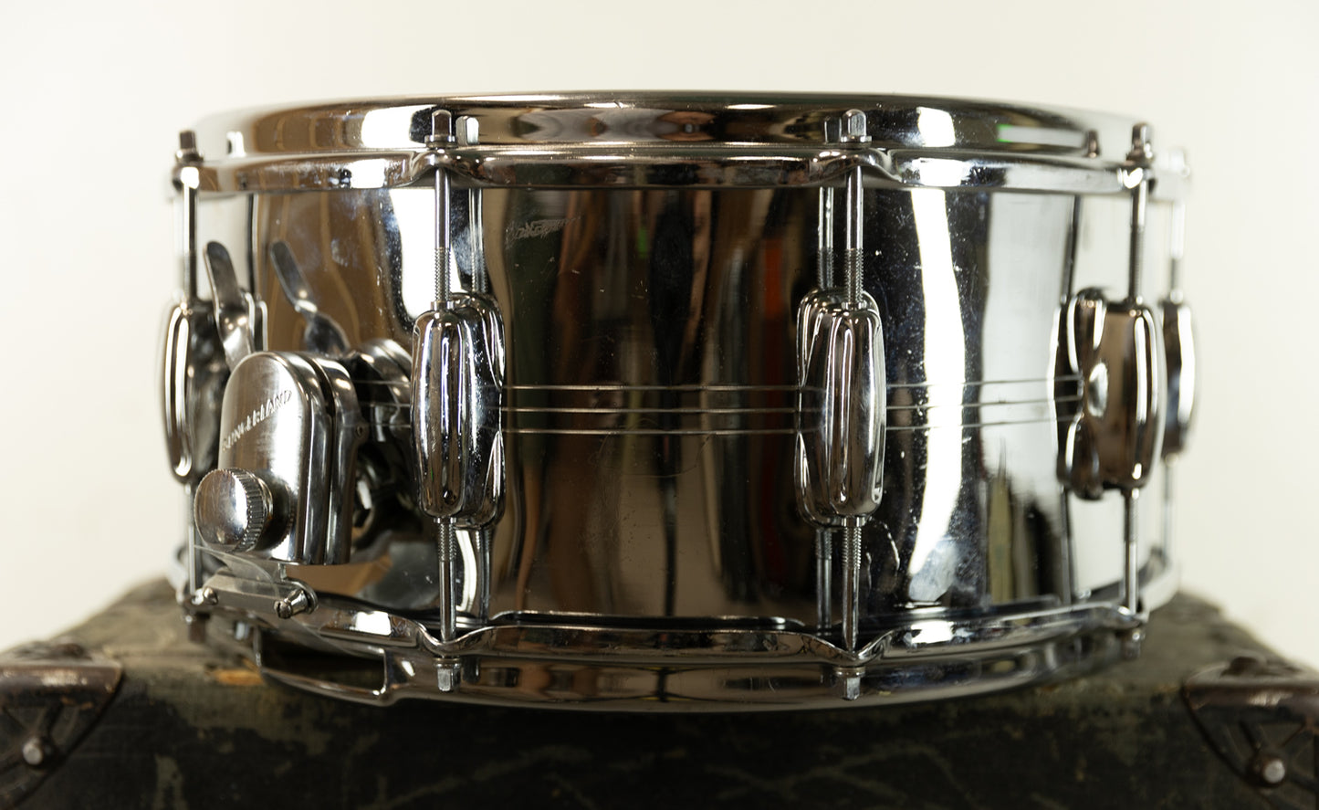 1970s Slingerland  6.5x14 Gene Krupa Sound King Snare Drum