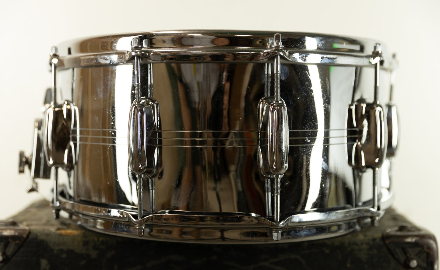 1970s Slingerland  6.5x14 Gene Krupa Sound King Snare Drum