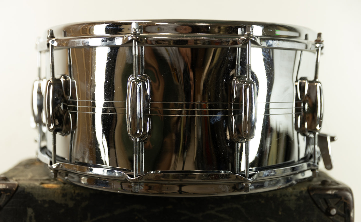 1970s Slingerland  6.5x14 Gene Krupa Sound King Snare Drum