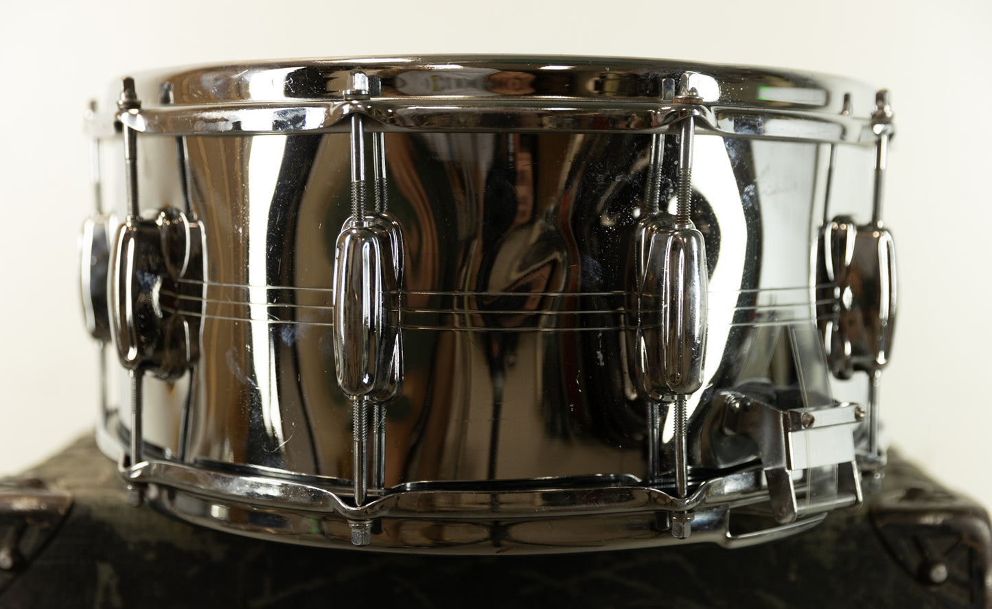 1970s Slingerland  6.5x14 Gene Krupa Sound King Snare Drum