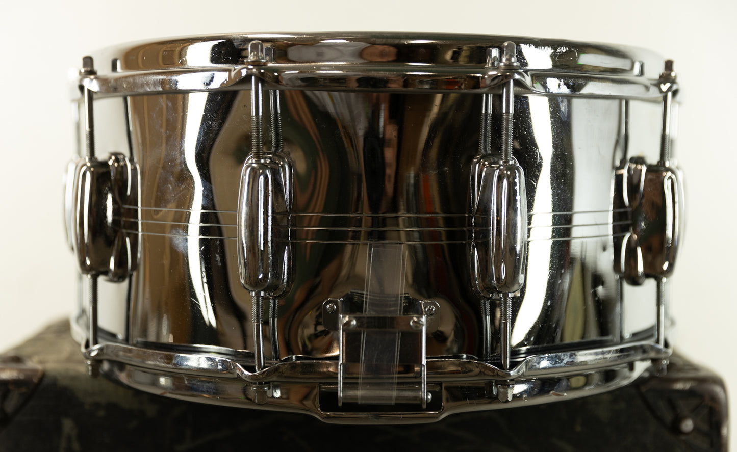 1970s Slingerland  6.5x14 Gene Krupa Sound King Snare Drum