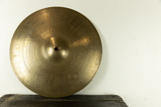 1970s Zildjian A 14" Thin Hi Hat Cymbal 866g