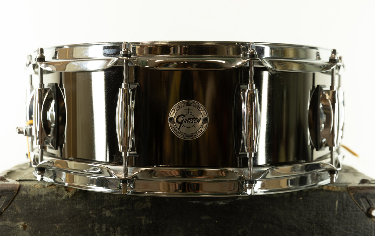 Gretsch 5x14 Full Range Black Nickel Over Steel S1-0514 Snare Drum