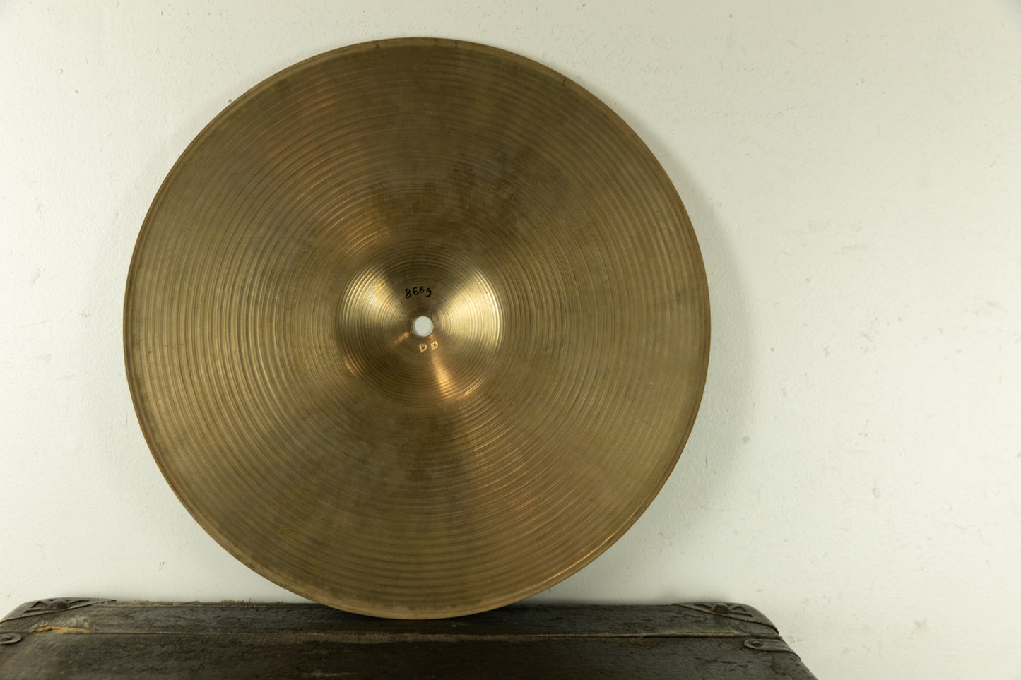 1970s Zildjian A 14" Thin Hi Hat Cymbal 866g