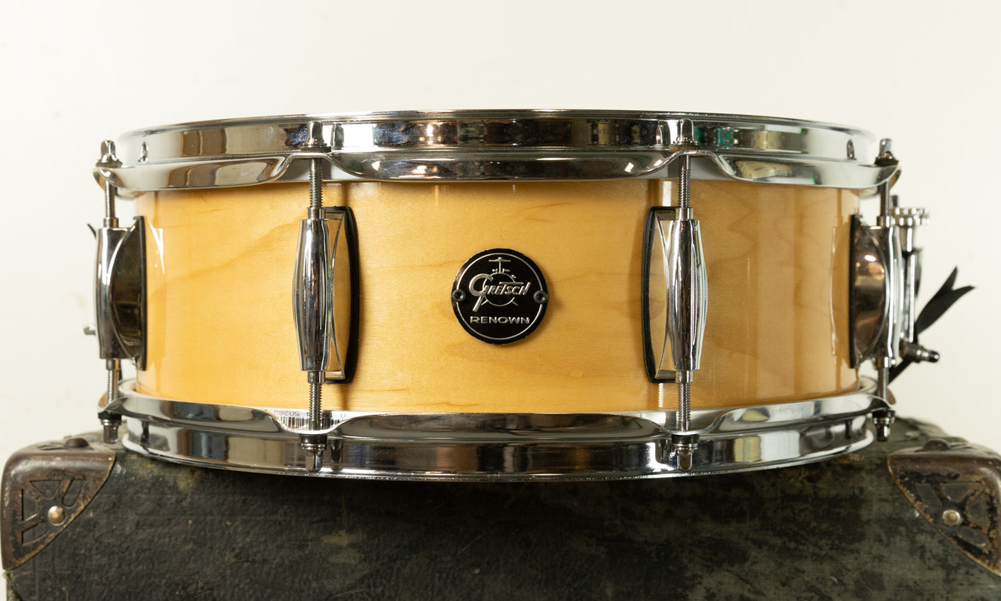 Gretsch 5x14 Renown Gloss Natural Snare Drum