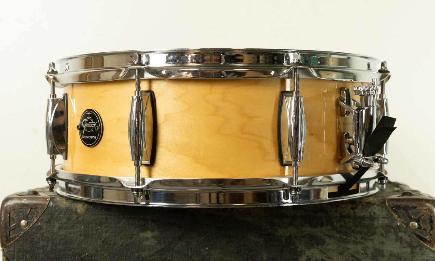 Gretsch 5x14 Renown Gloss Natural Snare Drum